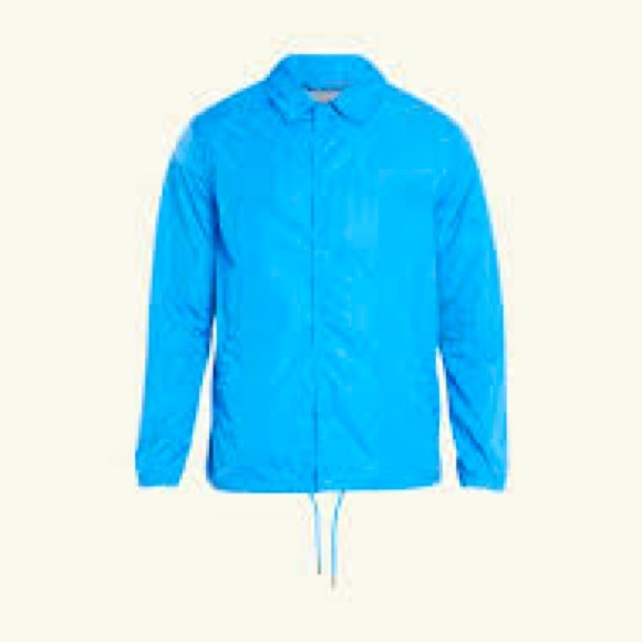 Light Blue Men's windbreaker - Picture 1 of 1